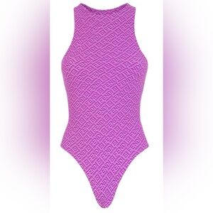 Fendi Skims limited collaboration hot pink bodysuit